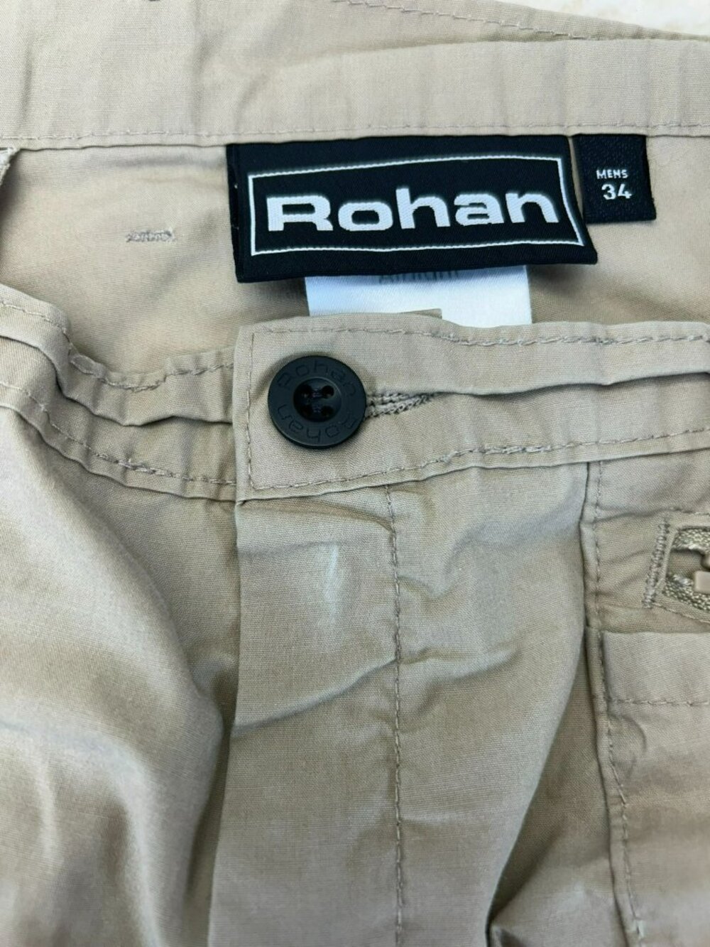 Rohan Mens Lot of 2 Convertible Hiking Pants Size 34 Lightweight Zip-Off Legs - Picture 10 of 14